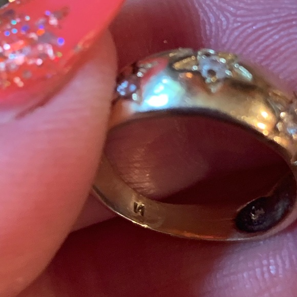 HEIRLOOM 14k GORGEOUS DIA RINGS 1st come; 1st serve! Band and signet - Picture 11 of 13